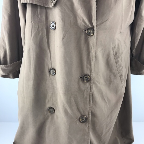 Anne Klein II Tan Trench Coat - Picture 4 of 7